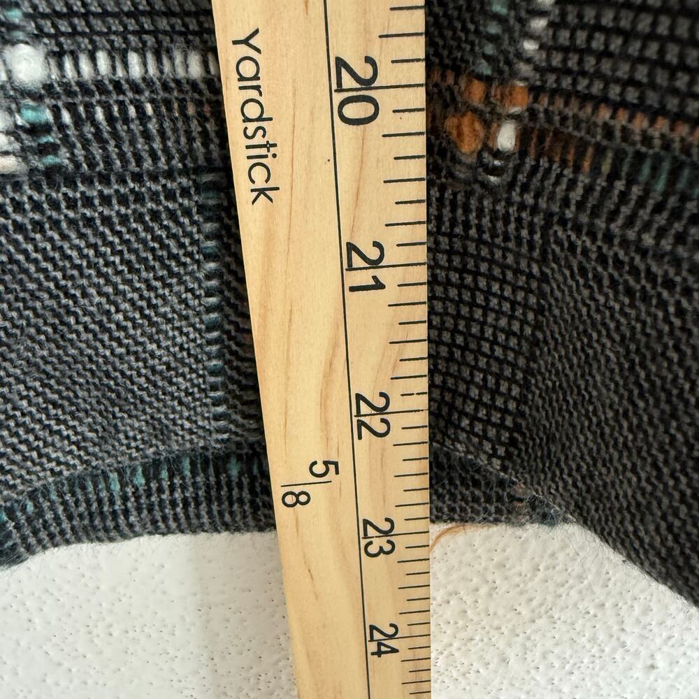 Vtg Plaid Utility Jacket Boxy Crop Fit Womens Petite L Modern Heritage Shacket - Picture 9 of 10